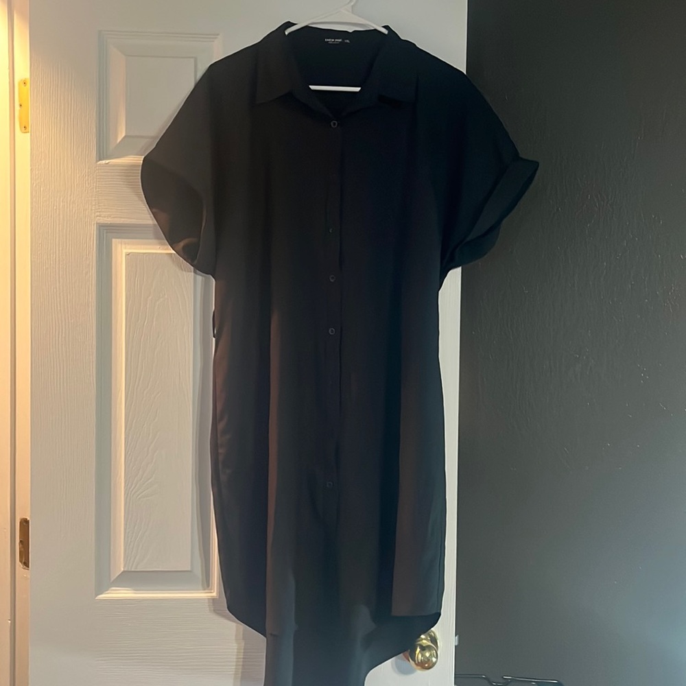 Button Up Tunic Dress